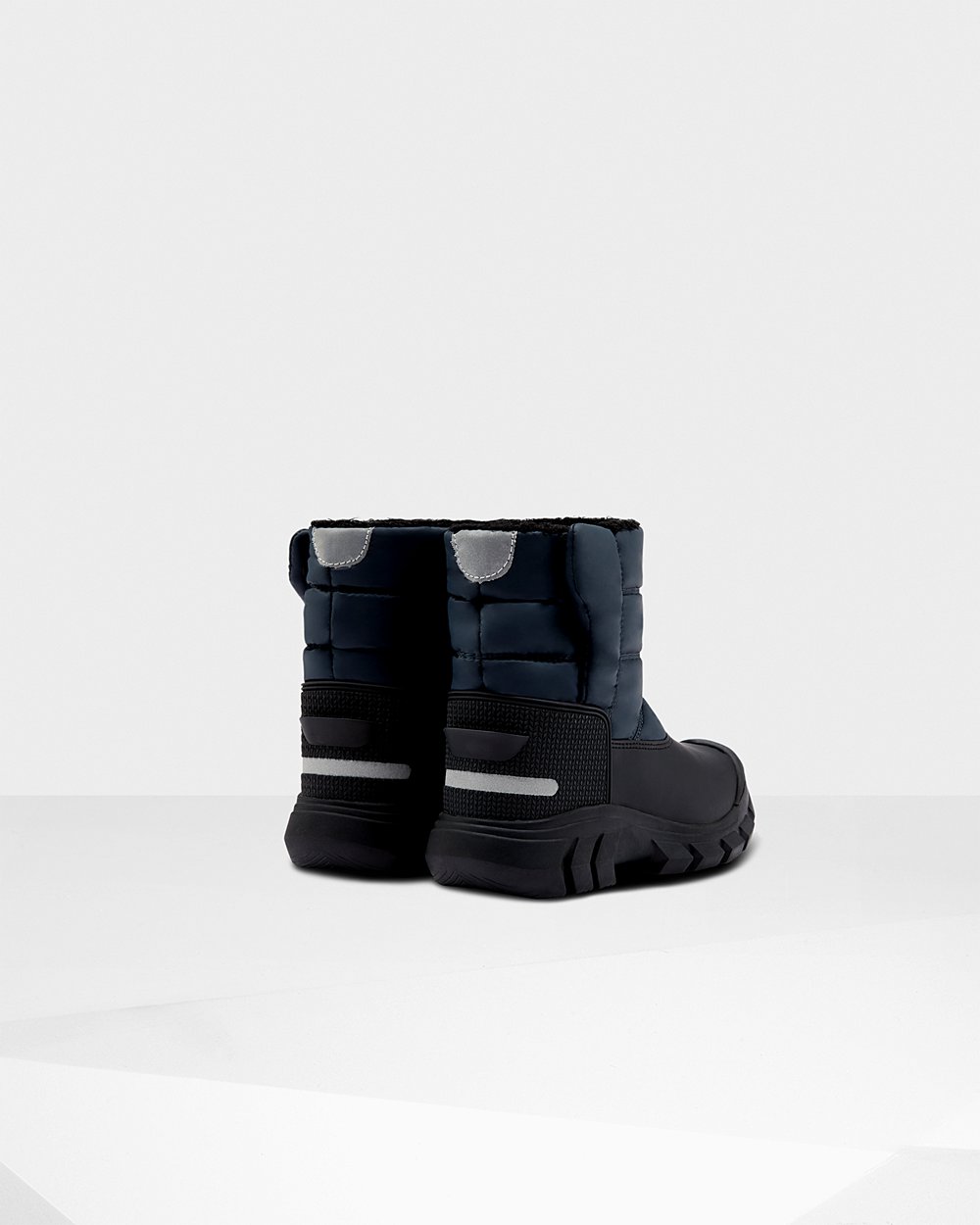 Kids Hunter Original Big Insulated | Snow Boots Navy/Black | NZ-94786-VBWT